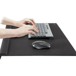 Allsop ErgoEdge Wrist Rest Deskpad, 29.5 x 16.5, Black