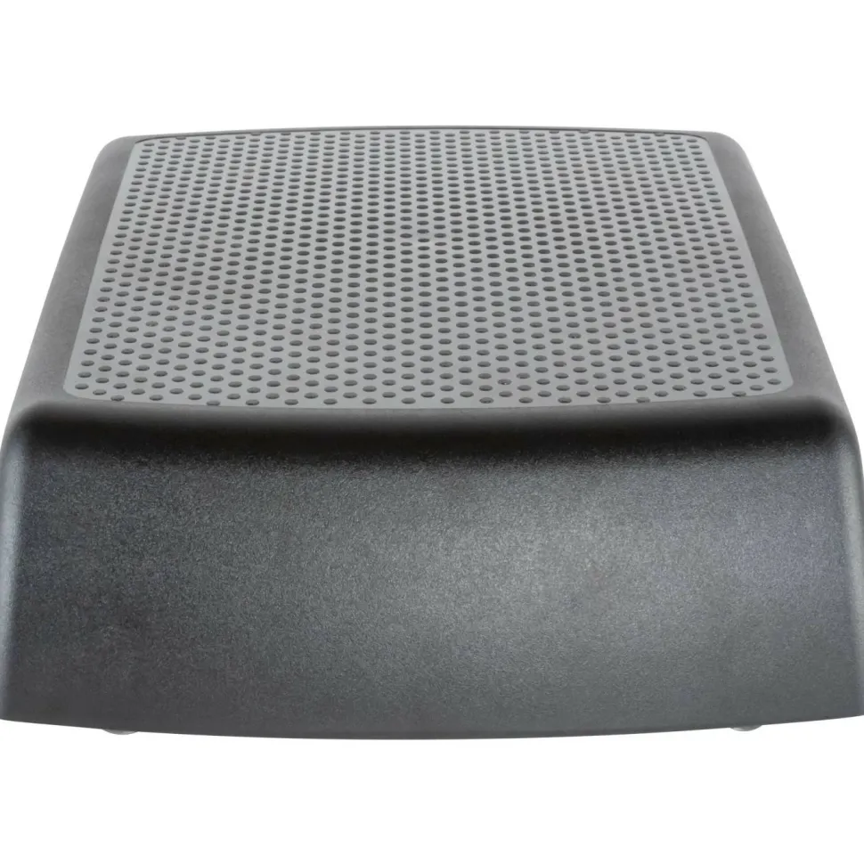 Allsop Ergo Riser Monitor Stand, 16" x 9" x 2.75", Black, Supports 30 lbs