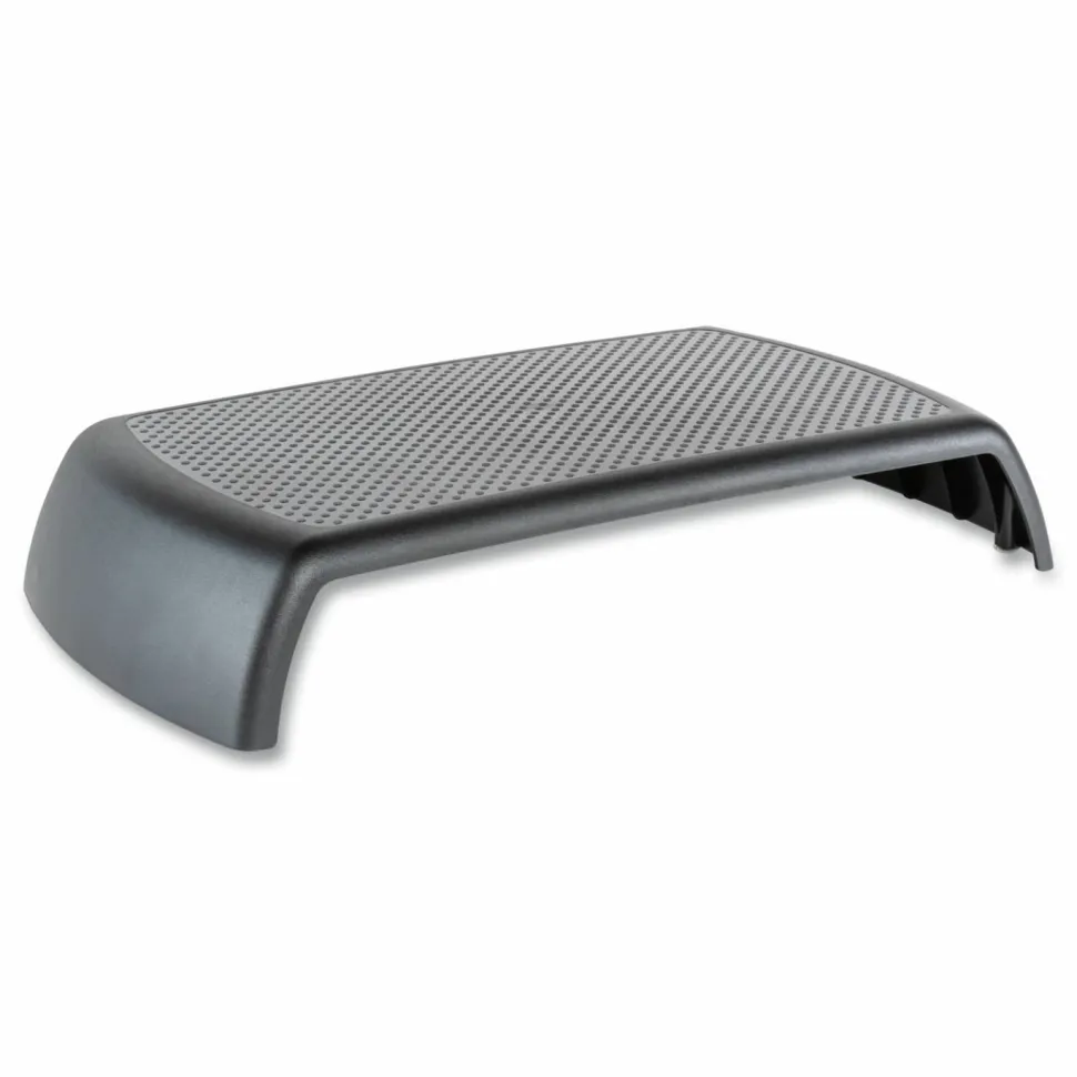 Allsop Ergo Riser Monitor Stand, 16" x 9" x 2.75", Black, Supports 30 lbs