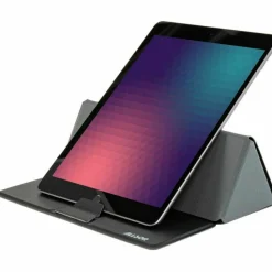 Allsop Foldio Laptop and Tablet Stand, +30 Tilt, 9.5" x 14.5" x 3", Black, Supports 7 lb