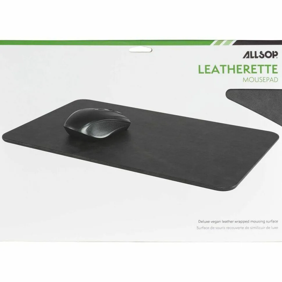 Allsop Mouse Pad, 14.2 x 8.66 x 0.25, Black