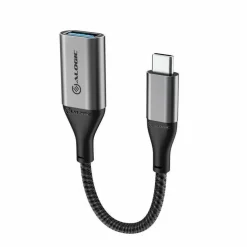 Alogic Super Ultra USB 3.1 USB-C to USB-A Adapter - 15cm - Space Grey