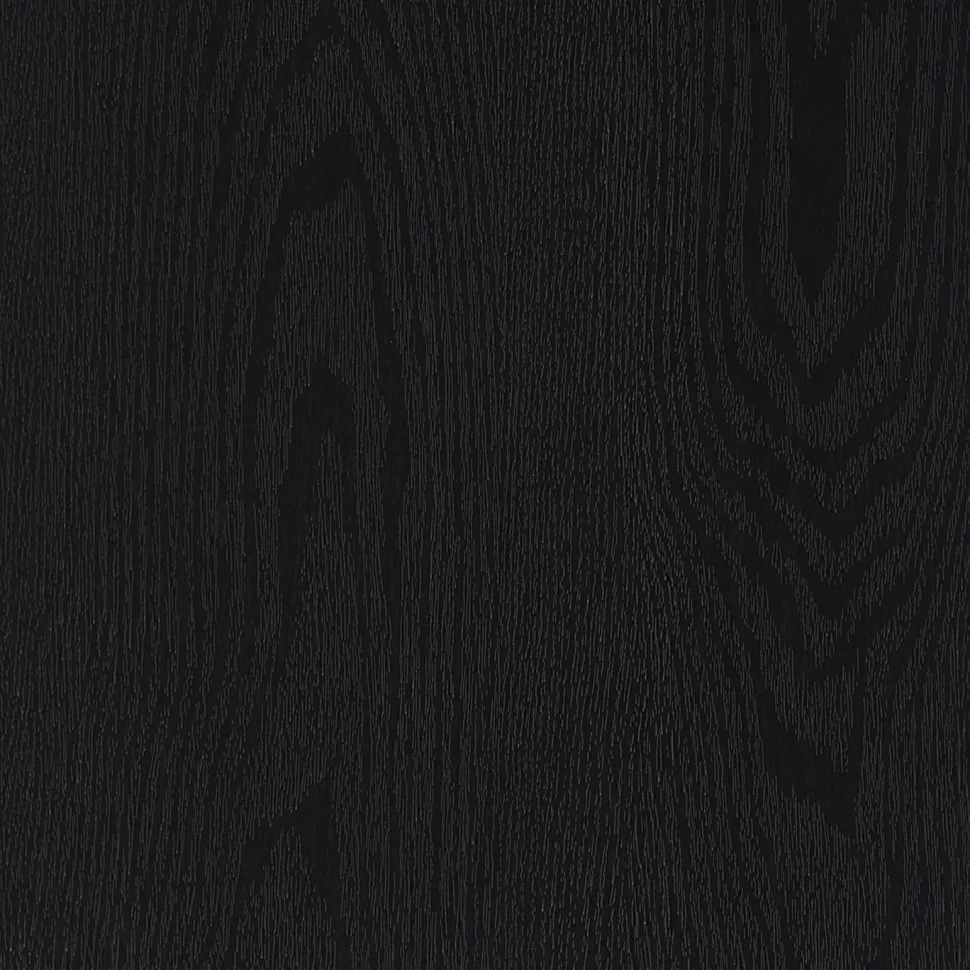 Alston 48" Wide Rectangular Buffet Table in Black Grain