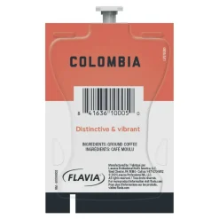 Alterra Roasters Colombia Coffee Freshpacks, Medium Roast, Each Freshpack Makes 1 Cup, 100 Packs/Carton