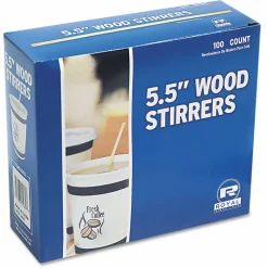 AmerCareRoyal Wood Stir Sticks, 5.5