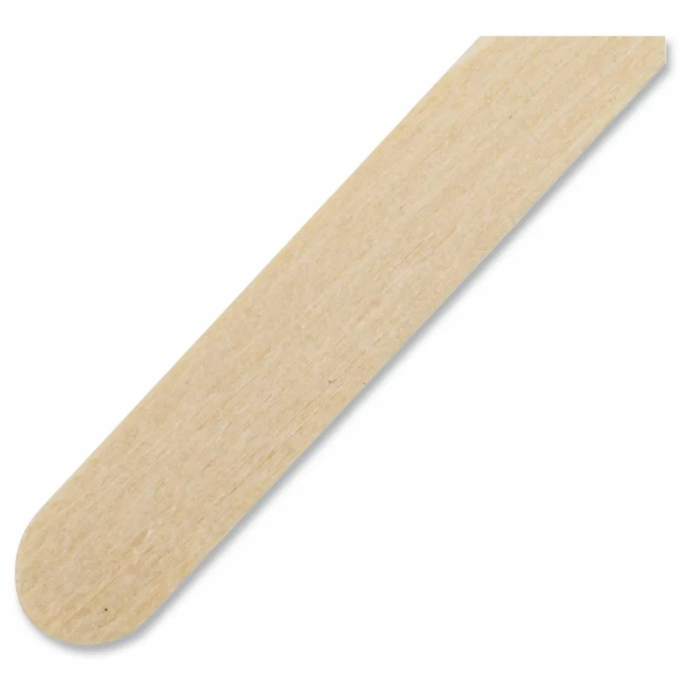 AmerCareRoyal Wood Stir Sticks, 7.5" Long, 500/Box, 10 Boxes/Carton