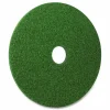 Americo Black Diamond 3000 Grit Diamond Pad, 14" Diameter, Black/Green, 2/Carton