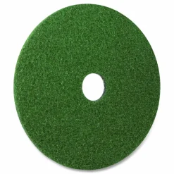 Americo Black Diamond 3000 Grit Diamond Pad, 14" Diameter, Black/Green, 2/Carton