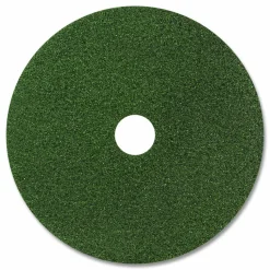 Americo Black Diamond 3000 Grit Diamond Pad, 14" Diameter, Black/Green, 2/Carton