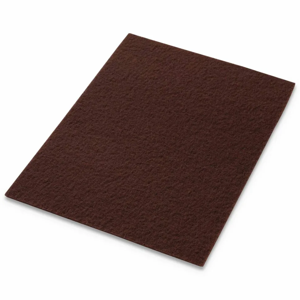 Americo EcoPrep EPP Specialty Pads, 28 x 14, Maroon, 10/Carton
