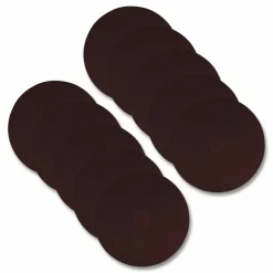 Americo EcoPrep EPP Specialty Pads, 13", Maroon, 10/Carton