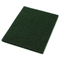 Americo Scrubbing Pads, 14 x 20, Green, 5/Carton