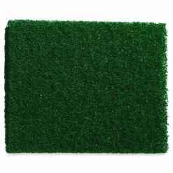 Americo Scrubbing Pads, 14 x 20, Green, 5/Carton