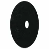 Americo Stripping Pads, Heavy-Duty, 20" Diameter, Black, 5/Carton