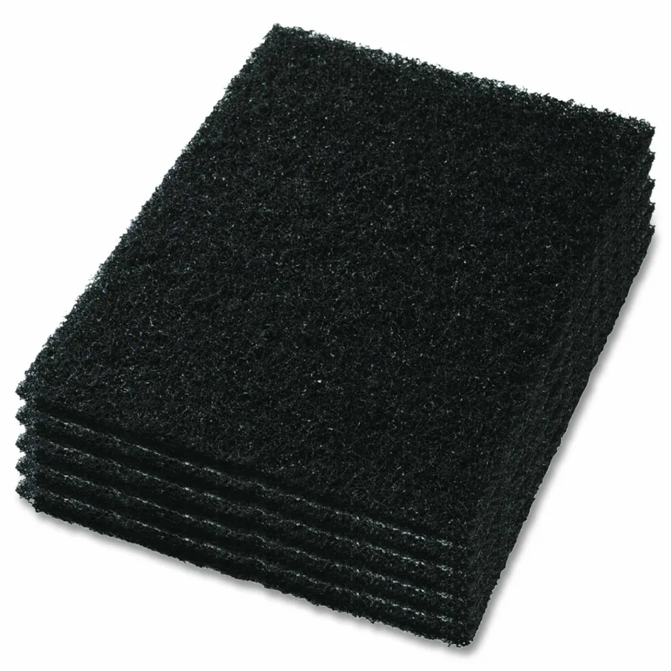 Americo Stripping Pads, 14 x 20, Black, 5/Carton