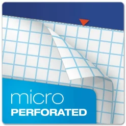 Ampad Quad-Ruled Double Sheet Writing Pad, Letter Size, 100 Sheets