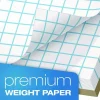 Ampad 2-Sided Pads, 8 1/2" x 11", Quadrille Ruled, 50 Sheets, White