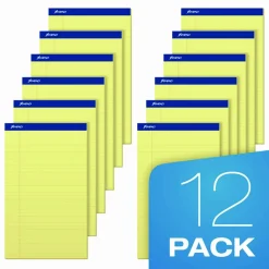 Ampad Writing Pad - 50 Sheets - Stapled - 0.34