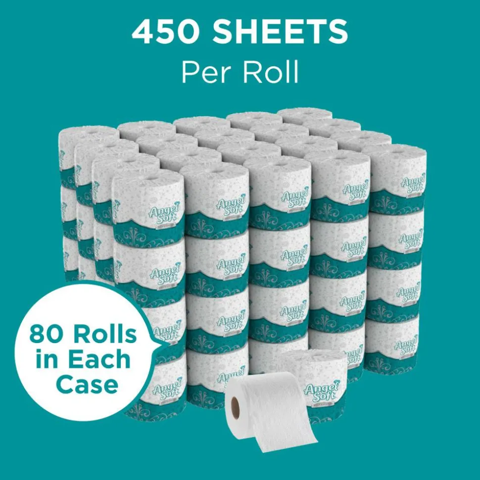 Angel Soft Professional Series Embossed Toilet Paper, 16880