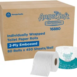 Angel Soft Professional Series Embossed Toilet Paper, 16880