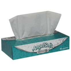 Angel Soft Professional Series 2-Ply Facial Tissue, Box Of 100 Sheets