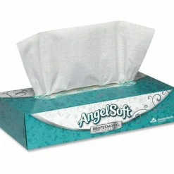 Angel Soft Professional Series 2-Ply Facial Tissue, Box Of 100 Sheets