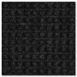 Apache Mills Absorba Select Entry Mat, Rectangular, Pepper/Black Crush-Resistant Needle-Punched Surface, 48" x 72"