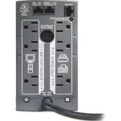 APC Back-UPS, 500VA, Tower, 120V, 6 NEMA 5-15R Outlets , User Replaceable Battery