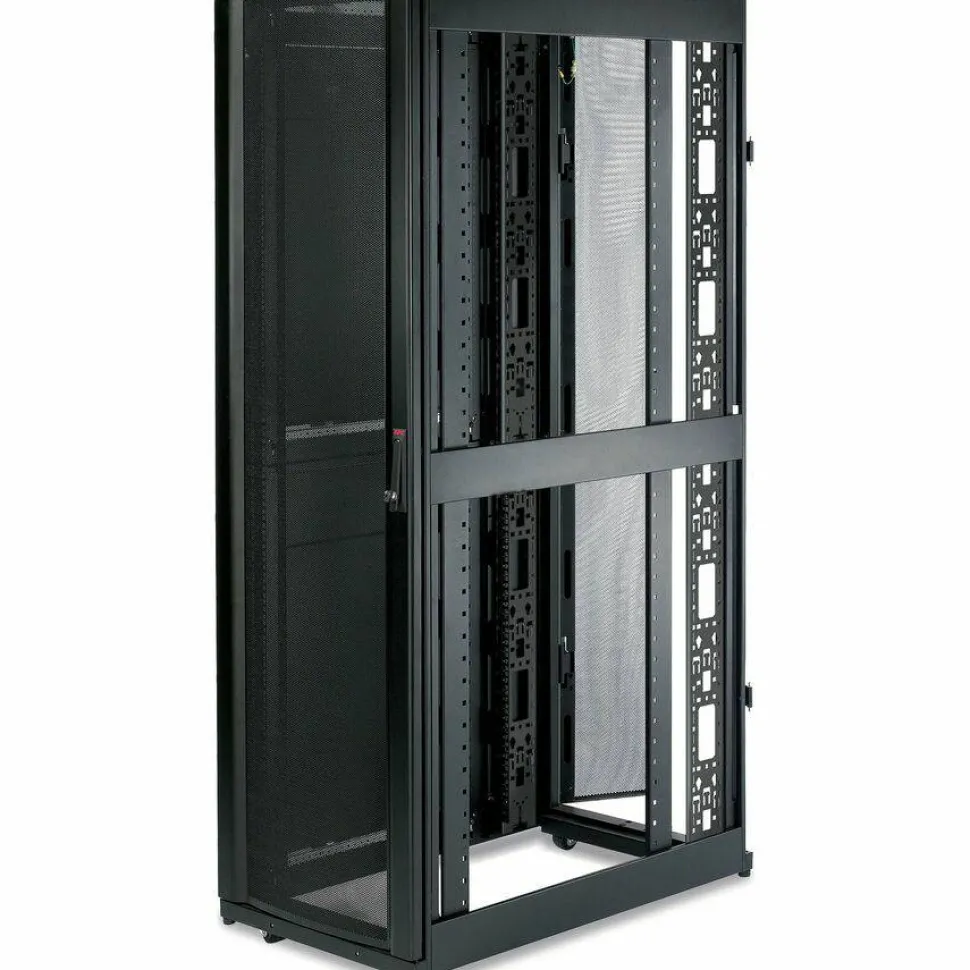 APC NetShelter Cable Management, Vertical Cable Manager, for NetShelter SX 42U, Set of 2, Black, 117 x 1930 x 130 mm