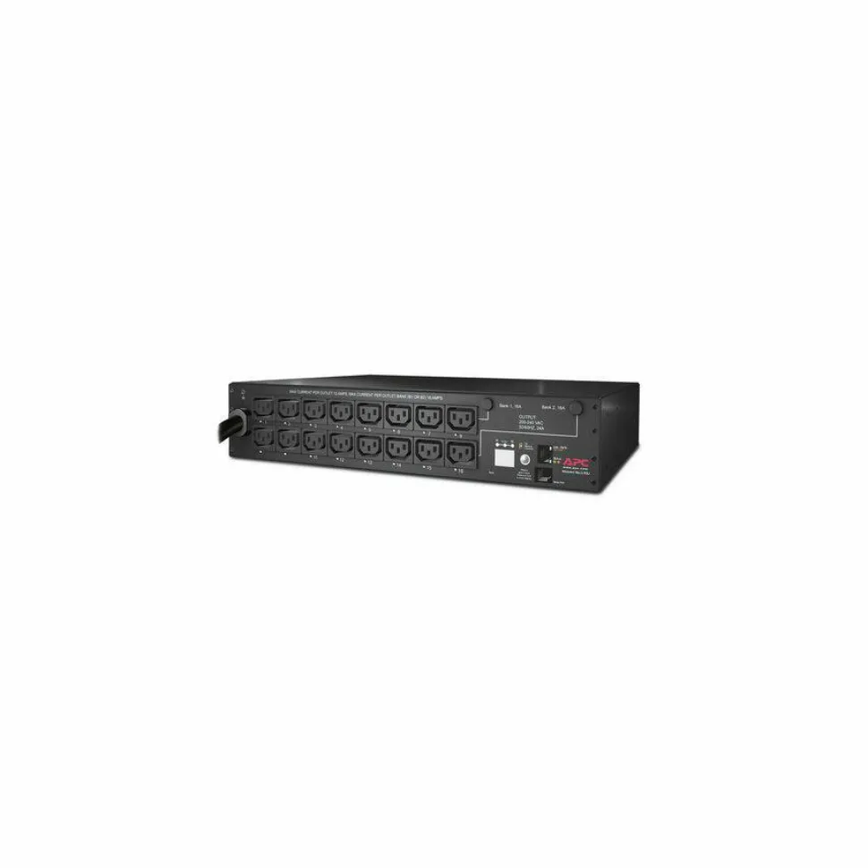 APC NetShelter Switched Rack PDU, 2U, 30A, 208V, 16 C13 outlet