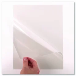 Apollo Plain Paper Copier Transparency Film, Black On Clear, Box Of 100