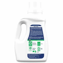 Arm & Hammer HE Compatible Liquid Detergent, Unscented, 50 Loads, 50 oz Bottle, 8/Carton
