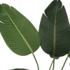 Artificial Plant, 44" Tall, Bird Of Paradise Tree, Indoor, Faux, Fake, Floor, Greenery, Potted, Decorative, Green Leaves, Black Pot