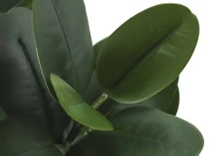 Artificial Plant, 31" Tall, Garcinia Tree, Indoor, Faux, Fake, Floor, Greenery, Potted, Real Touch, Decorative, Green Leaves, White Cement Pot