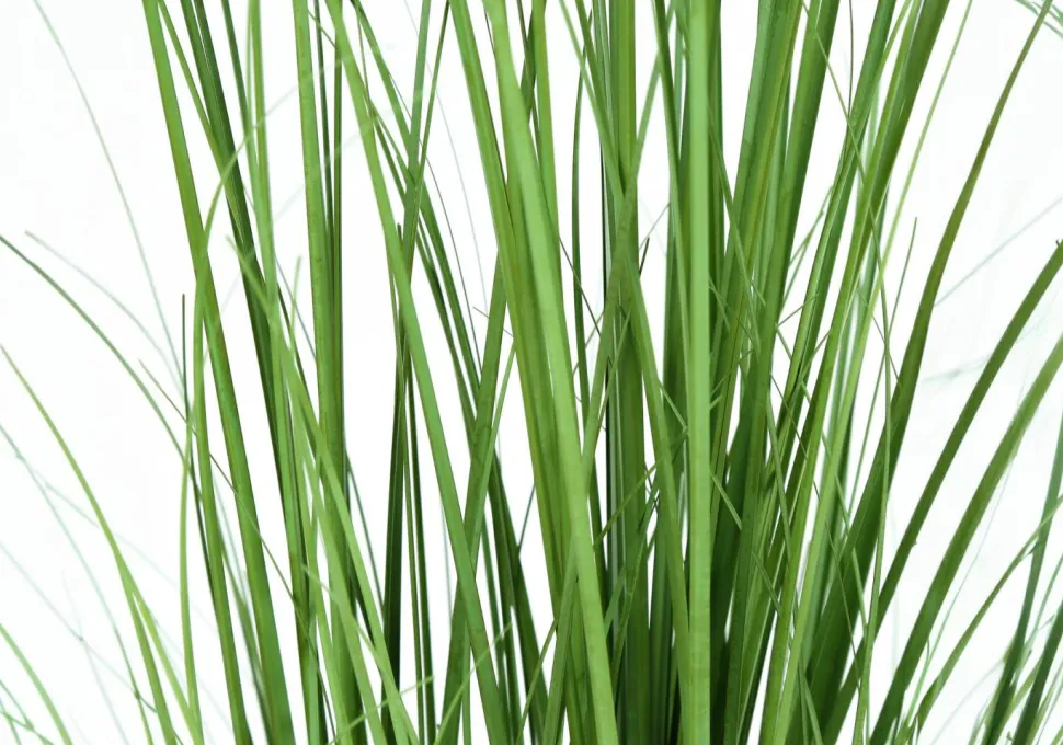 Artificial Plant, 47" Tall, Grass Tree, Indoor, Faux, Fake, Floor, Greenery, Potted, Real Touch, Decorative, Green Grass, Black Pot