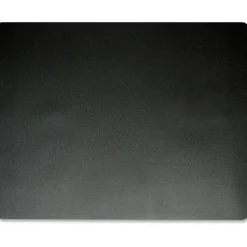 Artistic Eco-Black Desk Pad With Antimicrobial Protection, 20" H x 36" W, Black