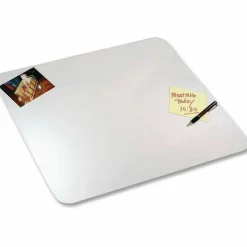 Artistic Eco-Clear Desk Pad with Antimicrobial Protection, 19" x 24", Clear