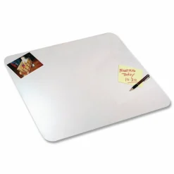 Artistic Eco-Clear Desk Pad with Antimicrobial Protection, 19