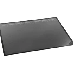 Artistic Logo Pad Desk Organizer, 20" x 31", Black/Clear