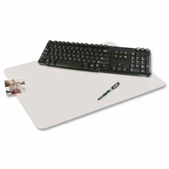 Artistic Second Sight Desk Protectors, 36" W, Clear