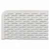 Artistic Urban Collection Punched Metal File Sorter, 3 Sections, Letter Size Files, 8" x 8" x 7.25", White