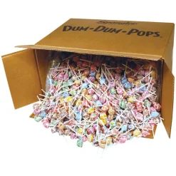 Assorted Lollipops, Dum Dums, Carton Of 2,340 Lollipops