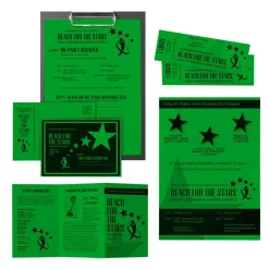 Astrobrights Color Card Stock, Gamma Green, Letter (8.5" x 11"), 65 Lb, 30% Recycled, FSC Certified, Pack Of 250