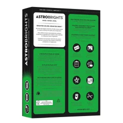 Astrobrights Color Card Stock, Gamma Green, Letter (8.5