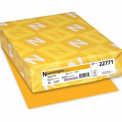 Astrobrights Color Card Stock, Gold, Letter (8.5