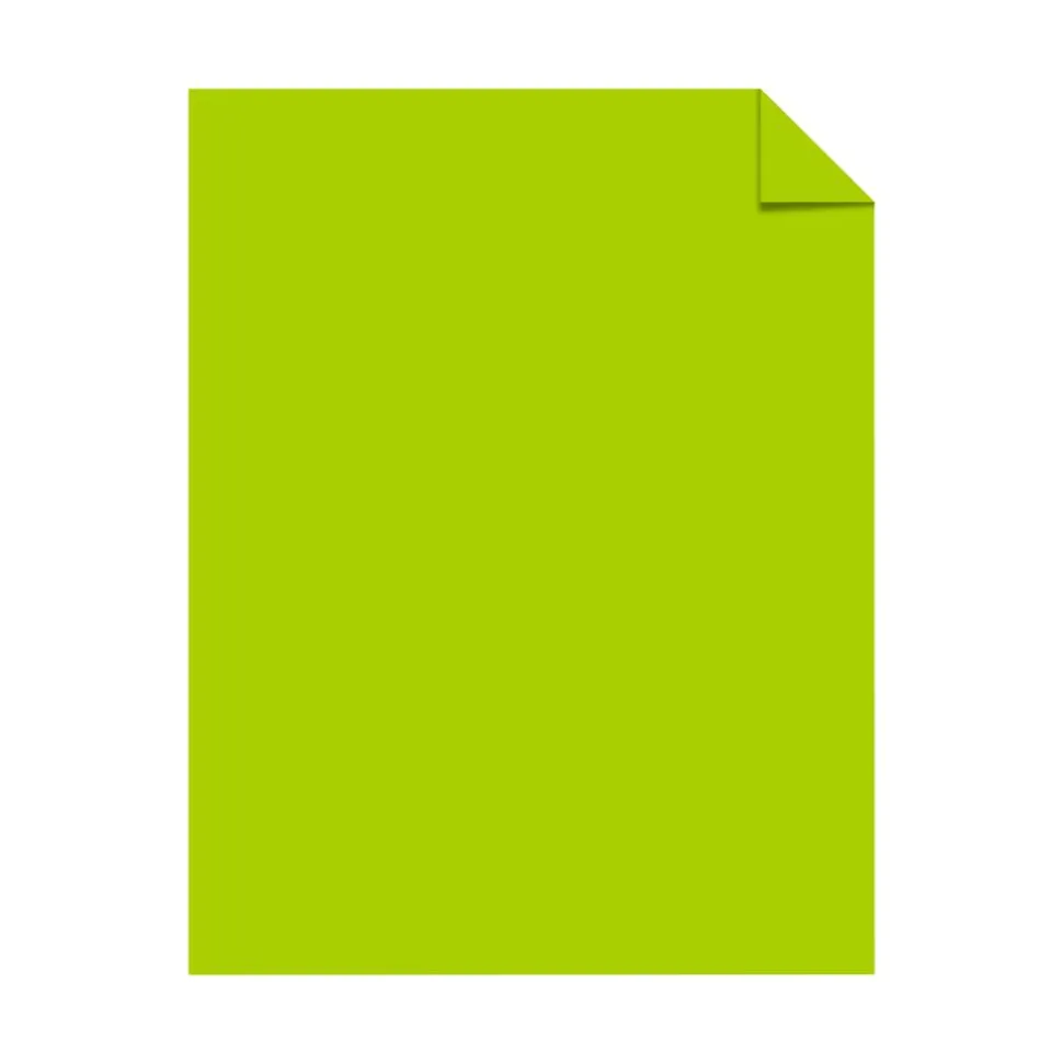 Astrobrights Color Card Stock, Terra Green, Letter (8.5" x 11"), 65 Lb, Pack Of 250