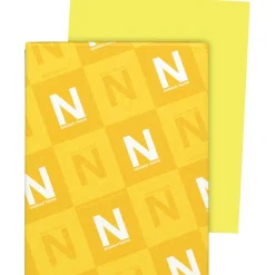 Astrobrights Color Card Stock, Lemon, Letter (8.5