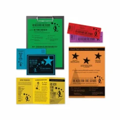 Astrobrights Color Cardstock, 65 lb Cover Weight, 8.5 x 11, Assorted Colors, 100/Pack