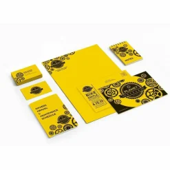 Astrobrights Color Cardstock, 65 lb Cover Weight, 8.5 x 11, Sunburst Yellow, 250/Pack