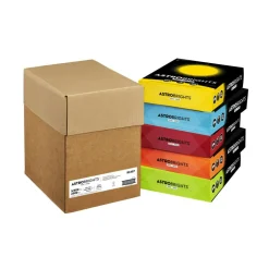 Astrobrights Colored Paper, 5 Reams, Assorted Colors, Letter (8-1/2" x 11"), 2,500 Total Sheets, 24 Lb